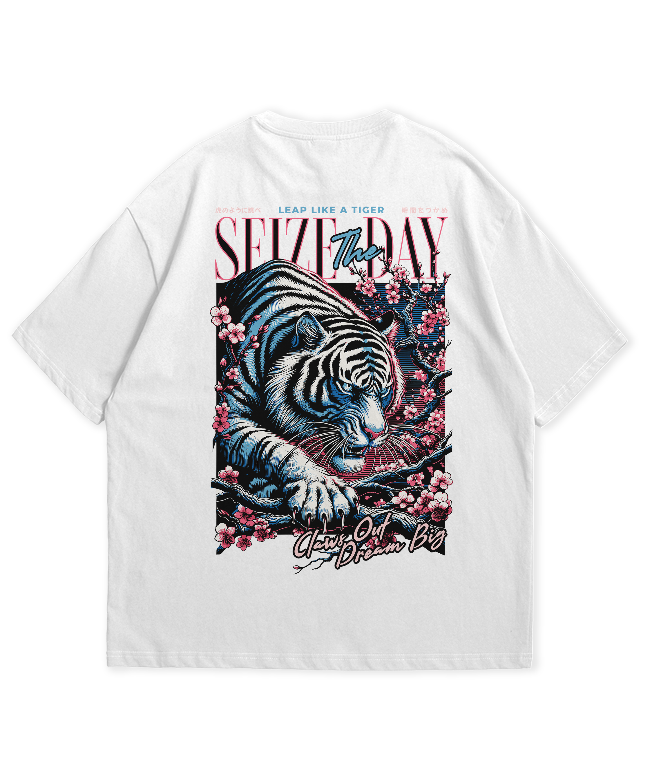 White Tigree Oversize T-shirt