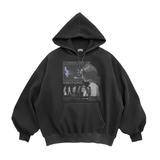 Emotıons Oversize Hoodie