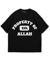 Property Of Allah Oversize T-shirt